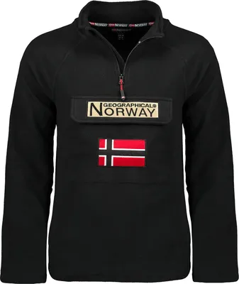 Produktbild von Geographical Norway Damen Fleece-Sweatshirt Schwarz WW3180F/GNO Black Grösse S