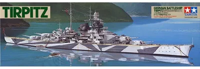 Produktbild von Tamiya 78015 - 1/350 WWII Deutsches Schlachtschiff "Tirpitz" - Neu