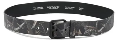 Obrázok produktu pre CARHARTT WIP kožený pánsky opasok, čierna farba - veľkosť M
