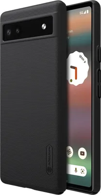 Produktbild von Google Pixel 6a Hülle - Kunststoff - Nillkin Hard Case,Backcover - Schwarz