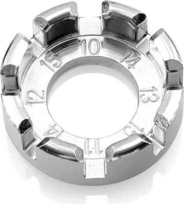 Image de Clé à rayons Super B O Argent 10G/11G/12G/13G/14G/15G Argent 10G/11G/12G/13G/14G/15G