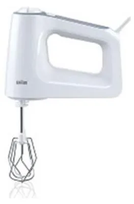 Produktbild von Braun MultiMix 3, Handmixer, Weiß, Kunststoff, 500 W, 167 mm, 180 mm