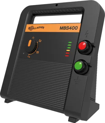 Produktbild von Gallagher Weidezaungerät/Dualgerät MBS400 (12V/230V) + Voltmeter