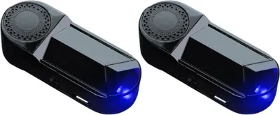Produktbild von Solarbetriebenes LED-Warnlicht, hohe Helligkeit, intelligenter Sensor, automatisches Ein-/Ausschalten, wiederaufladbar, einfach zu installierendes Auto-Sicherheitslicht