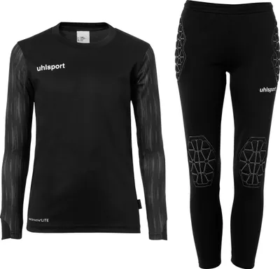 Produktbild von uhlsport Torwart-Sets REACTION GOALKEEPER SET JUNIOR Children 1003668_02 schwarz 128