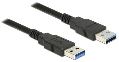 Image de DELOCK USB Kabel USB3.0 A -> A St/St 5.00m schwarz