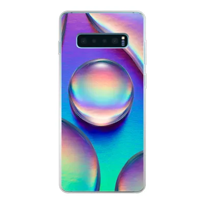 Produktbild von MuchoWow® Handyhülle Schutzhülle Hülle für Samsung Galaxy S10 Plus Wasser - Regenbogen - Abstrakt Silikon Softcase Handy Hülle - Schutzhülle