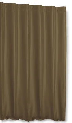 Produktbild von Thermovorhang Kräuselband taupe hell 245x245 cm blickdicht breit Polar Fleece Vorhang Alaska