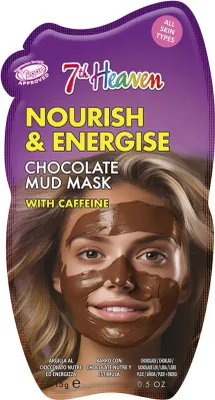 Productafbeelding van NOURISH & ENERGISE: Chocolade-moddermasker met cafeïne, 15 gram