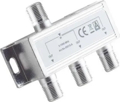 Produktbild von F-Serie; Stammverteiler; 3-fach; 5-1000 MHz, 85 dB