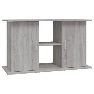 Produktbild von vidaXL Aquariumständer Grau Sonoma 101x41x58 cm Holzwerkstoff