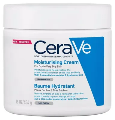 Immagine prodotto di Crema idratante CeraVe - per pelli da secche a molto secche di viso e corpo