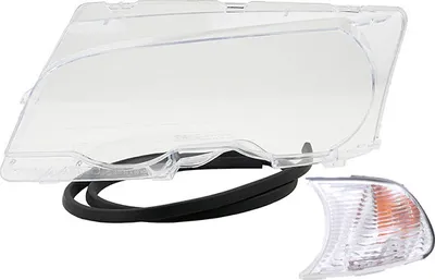 Produktbild von Johns, Scheinwerferglas passend für BMW 3er E46 04/99-03/03 Links Fahrerseite + Blinker 63128382191 8382191 63136919651 63137165857 6919651 7165857