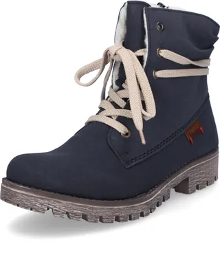 Produktbild von Rieker Damen Schnürboot blau