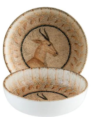 Immagine prodotto di Mesopotamia, ciotola "Deer Hygge", diametro 14 cm; capacità 45 cl - confezione da 12 pezzi