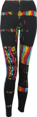 Produktbild von Leggings - Batik - Birch - schwarz - bunt - S/M