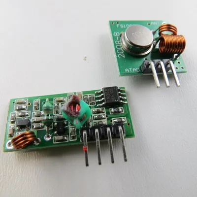 Image de Module émetteur-récepteur radio 433 MHz, kit Arduino sans fil