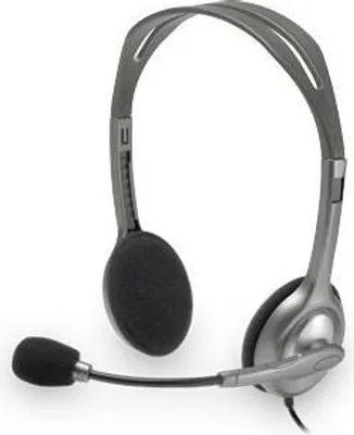 Zdjęcie produktu dla Logitech 981-000612, Przewodowa, Biuro/centrum telefoniczne, 20 - 20000 Hz, 73,2 g, Zestaw słuchawkowy, Czarny