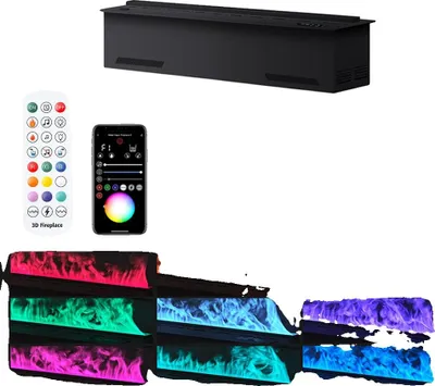 Obrázek produktu pro Komín na vodní páru, barevné plameny, pro vnitřní použití, 500 mm, 19,68 palců, APP barevné plameny