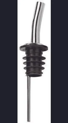 Image de Bar Utensils Paderno Ausgießer gerade schwarz/vernickelt 44114-02