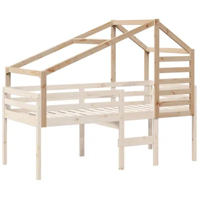 Produktbild von vidaXL Dach für Kinderbett 198x97x113 cm Massivholz Kiefer