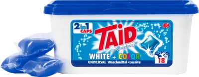 Produktbild von Taid white+color 2in1 Waschmittel Caps