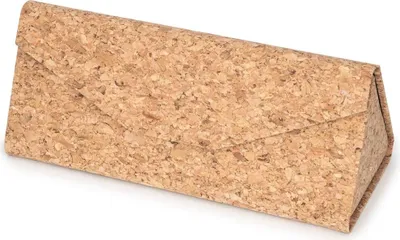 Produktbild von Sonnenbrillen Korkoptik Case Beige