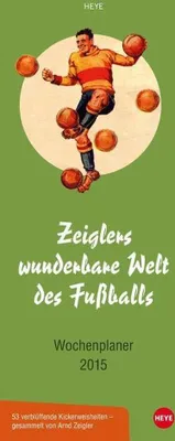 Produktbild von Zeigler Fussball Wochenplaner 2015