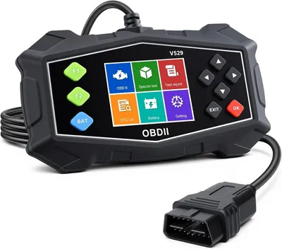 Zdjęcie produktu dla Skaner OBD2 - Narzędzie diagnostyczne - Skaner samochodowy - Czytnik kodów - Skaner kodów błędów - Wyświetlacz kolorowy 2,8 cala