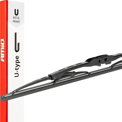 Immagine prodotto di Spazzole tergicristallo universali in metallo U-Type 17" 425mm 43cm AMIO-04007