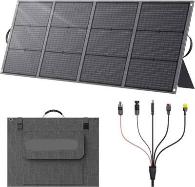 Obrázek produktu pro Solární panel přenosný - Skládací solární panel - Solární nabíječka - Přenosná nabíječka - Solární powerbanka