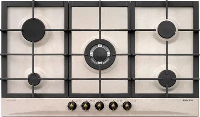 Image de Glem Gas GT955HSA plaque Sable Intégré 90 cm Gaz 5 zone(s)