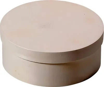 Produktbild von KNORR PRANDELL 218735581 Spanschachtel Höhe: 25 mm Ø 50 mm Pappel