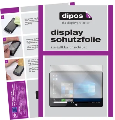 Produktbild von 2x Schutzfolie für Pipo X9S Mini klar Displayschutzfolie Folie Display Schutz