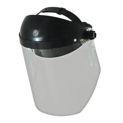 Produktbild von Przezroczysta osłona twarzy z poliwęglanu 1 mm, 24 cm osłona przednia
