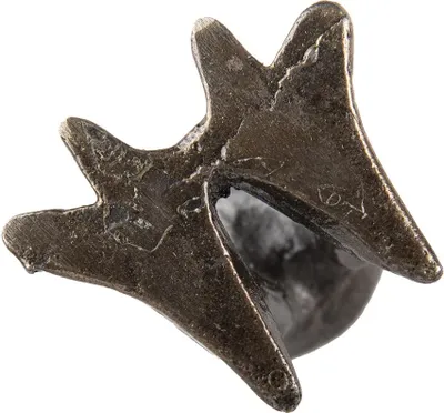 Obrázok produktu pre Kľučka na dvere Clayre & Eef 4x4 cm hnedá železná