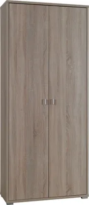 Obrázek produktu pro Dvoudveřová šatní skříň 85 cm KINNEY - dub sonoma