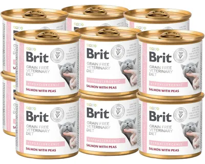 Zdjęcie produktu dla Brit GrainFree Diets Cat CAN HYPOALLERGIC 12x200g