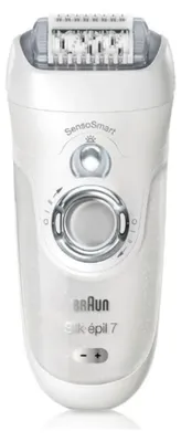 Immagine prodotto di Braun Silk-épil 7 SE7-000 Epilatore Wet & Dry Corpo Testina Larga 2 Velocità Argento