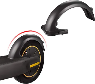 Produktbild von INF Ninebot Max G30 Heckfender Spritzschutz hinten Schwarz
