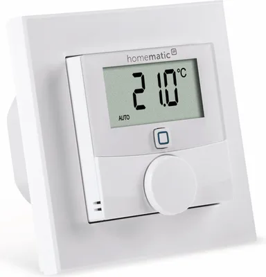 Zdjęcie produktu dla Homematic IP HmIP-BWTH24, RF, Biały, IP20, 160 m, LCD, 24 V