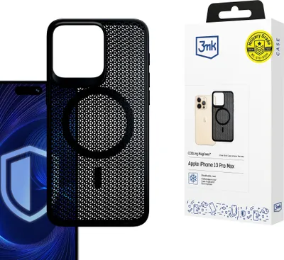 Image de Étui 3mk COOLing MagCase pour Apple iPhone 13 Pro Max - noir