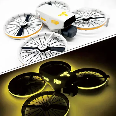Obrázek produktu pro Pro DJI Flip CQT Luminous Light-Up Nálepka Svítící Dron Nálepka Yellow