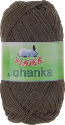 Produktbild von 10 x 50g Strickgarn Johanka Strick-Wolle Handstrickgarn Klassikgarn Sommergarn Farbwahl, Farbe:089 mokkabraun