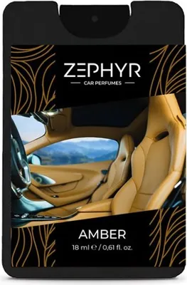 Obrázek produktu pro Parfém do auta ZEPHYR PERFUME AMBER 18 ml