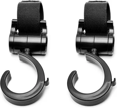 Produktbild von Kinderwagen-Accessoires Haken-Set für 2