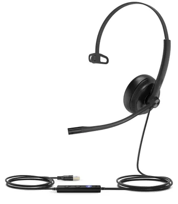 Obrázek produktu pro Yealink UH34 Mono Teams - Headset - On-Ear - kabelgebunden