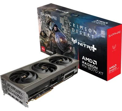 Produktbild von Sapphire Nitro+ Radeon RX 9070 XT OC Crimson Desert – Grafikkarte – PCI-Express