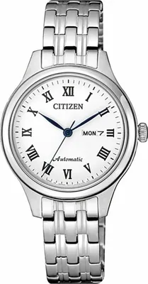 Produktbild von Citizen Damenuhr PD7131-83A Automatikwerk Edelstahl Saphirglas 5 ATM Wasserdicht