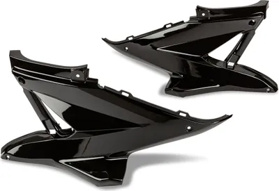 Immagine prodotto di Copertura motore Str8 nero per Mbk Nitro/Yamaha Aerox fino al 2013 2 pezzi